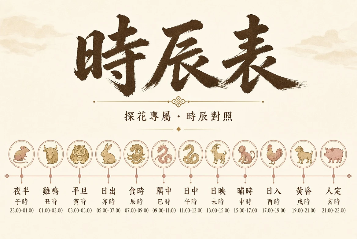 时辰表整理状态